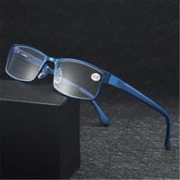 Fashion Hot Sale Men's Business Reading Glasses Titanium alloy Frame Male Hyperopia Presbyopia Prescription Vision Care Glasses