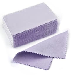 50/10 pcs 8x8cm Silver Polishing Cloth Jewelry Cleaning Anti Tarnish Reusable Soft Wiping Cloth Keep Jewelry Shining Tools