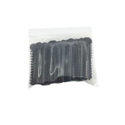 40Pcs/Bag Dental Orthodontic Elastic Ligature Ties Bands for Brackets Braces Ortho Treatment 40 Colors Optional