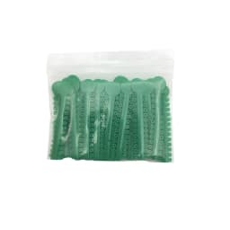40Pcs/Bag Dental Orthodontic Elastic Ligature Ties Bands for Brackets Braces Ortho Treatment 40 Colors Optional