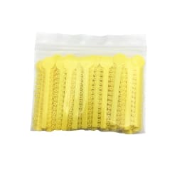 40Pcs/Bag Dental Orthodontic Elastic Ligature Ties Bands for Brackets Braces Ortho Treatment 40 Colors Optional