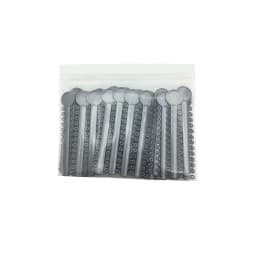 40Pcs/Bag Dental Orthodontic Elastic Ligature Ties Bands for Brackets Braces Ortho Treatment 40 Colors Optional