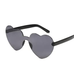 Free shipping 2023 Candy color heart shape ocean personality glasses sunglasses