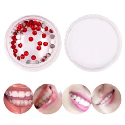 3/4/50pcs Dental Diamond Crystal Teeth Whitening Studs Acrylic Tooth Ornaments Tooth Gems Jewelry Tooth Decoration Material