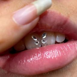 3/4/50pcs Dental Diamond Crystal Teeth Whitening Studs Acrylic Tooth Ornaments Tooth Gems Jewelry Tooth Decoration Material