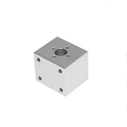 T8 Screw Nut Conversion Seat 3D Printers Parts T8 Trapezoidal Nuts Lead Screw Housing Mounting Bracket Aluminum Block