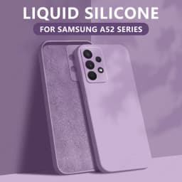 Case For Samsung Galaxy S25 Edge S26 S21 FE S22 S23 Ultra S24 Plus A55 A54 A37 A57 A16 A17 A56 5G Funda Liquid Silicone Cover