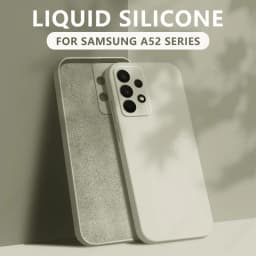 Case For Samsung Galaxy S25 Edge S26 S21 FE S22 S23 Ultra S24 Plus A55 A54 A37 A57 A16 A17 A56 5G Funda Liquid Silicone Cover