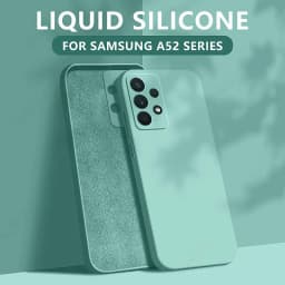 Case For Samsung Galaxy S25 Edge S26 S21 FE S22 S23 Ultra S24 Plus A55 A54 A37 A57 A16 A17 A56 5G Funda Liquid Silicone Cover