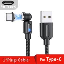 Lovebay Magnetic Cable Type C Cable 2.4A USB 540 Rotate Micro Fast Charger 0.5M /1M/2M Charging Cable For Samsung Xiaomi