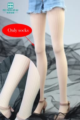 Fits 1/3 1/4 1/6 DD SD MSD YOSD BJD Doll Accessories Fashion Lace Stockings Doll Girl's Gift