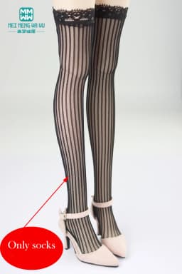 Fits 1/3 1/4 1/6 DD SD MSD YOSD BJD Doll Accessories Fashion Lace Stockings Doll Girl's Gift