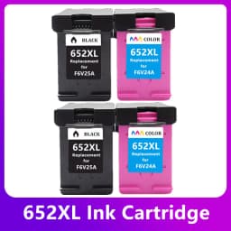 Compatible 652XL Ink Cartridge for HP652 for HP 652 XL Deskjet 1115 1118 2135 2136 2138 3635 3636 3835 4535 Printer