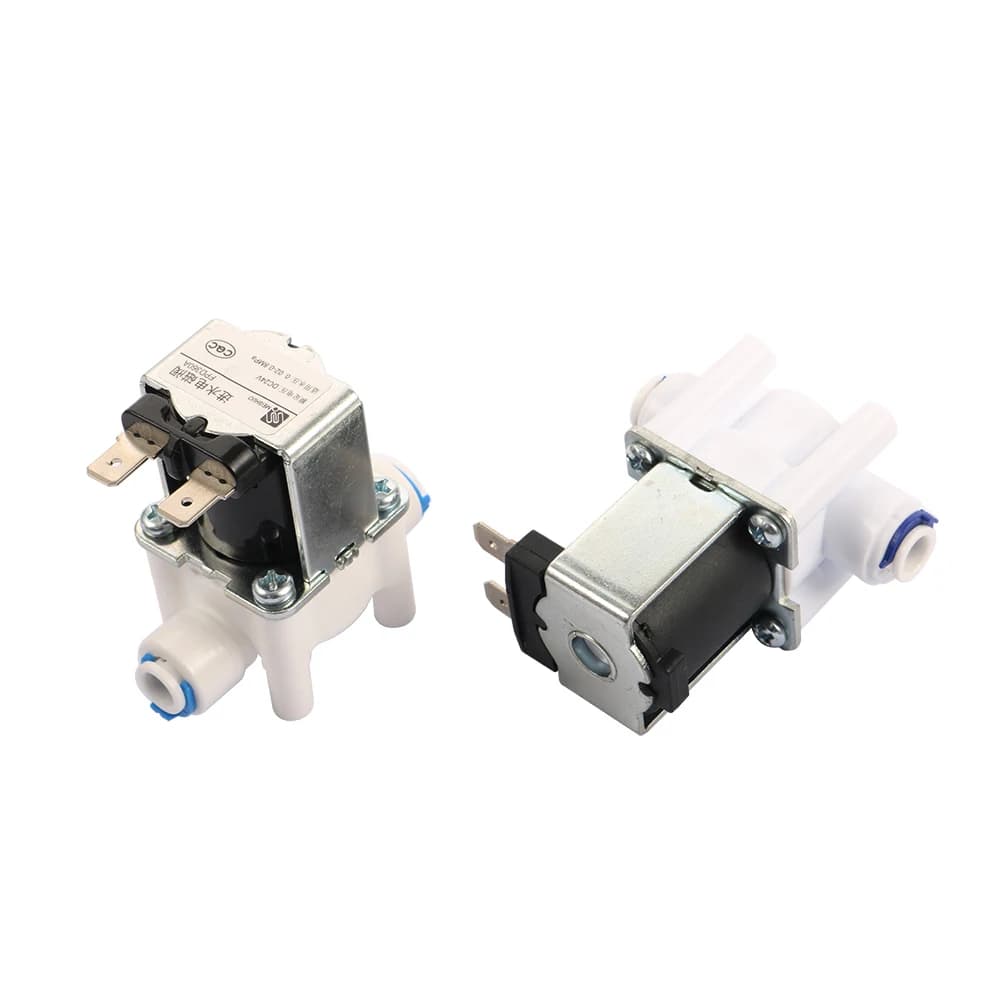 Normally closed Electric Solenoid Valve Magnetic DC 12V Water Inlet Flow Switch 1/4 " 12V 24V Magnetic Controller Dispenser