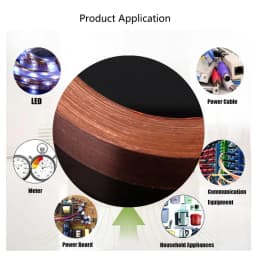 99.9% Copper Plate Metal Art Material DIY Handmade Pure Copper Metal Sheet Foil Thickness 0.1/0.15mm