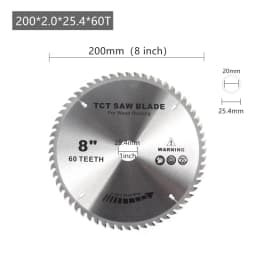 4-9inch Alloy Woodworking Double Side Saw Blade Circular Cutting Disc Rotating Drilling Tool For Wood Plastic Aluminum And Steel