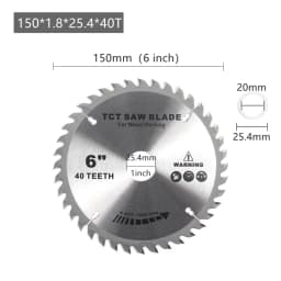 4-9inch Alloy Woodworking Double Side Saw Blade Circular Cutting Disc Rotating Drilling Tool For Wood Plastic Aluminum And Steel