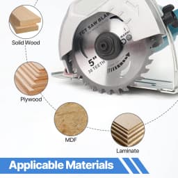 4-9inch Alloy Woodworking Double Side Saw Blade Circular Cutting Disc Rotating Drilling Tool For Wood Plastic Aluminum And Steel