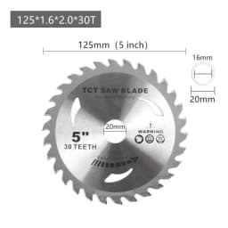 4-9inch Alloy Woodworking Double Side Saw Blade Circular Cutting Disc Rotating Drilling Tool For Wood Plastic Aluminum And Steel