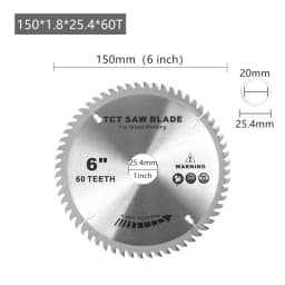 4-9inch Alloy Woodworking Double Side Saw Blade Circular Cutting Disc Rotating Drilling Tool For Wood Plastic Aluminum And Steel