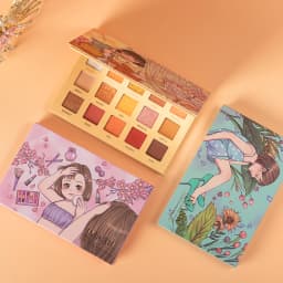 IMAGIC Eyeshadow Palette Matte Make Up Palette Highlight Blus Shimmer Pearlescent Waterproof Eye shadow Powder And Body Paint