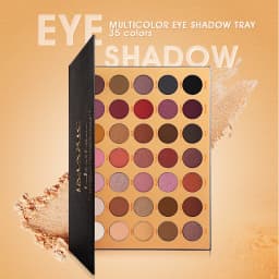 IMAGIC Eyeshadow Palette Matte Make Up Palette Highlight Blus Shimmer Pearlescent Waterproof Eye shadow Powder And Body Paint