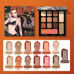 IMAGIC Eyeshadow Palette Matte Make Up Palette Highlight Blus Shimmer Pearlescent Waterproof Eye shadow Powder And Body Paint