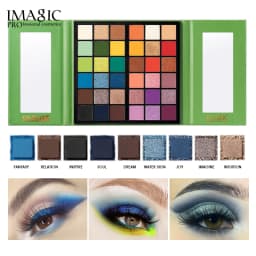 IMAGIC Eyeshadow Palette Matte Make Up Palette Highlight Blus Shimmer Pearlescent Waterproof Eye shadow Powder And Body Paint