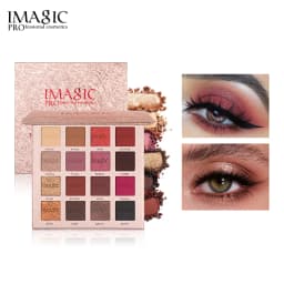 IMAGIC Eyeshadow Palette Matte Make Up Palette Highlight Blus Shimmer Pearlescent Waterproof Eye shadow Powder And Body Paint