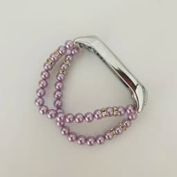 Girl Bracelet for Xiaomi Mi Band 10 8 6 7 5 Bands Wristband Elastic Strap for Mi Band 5 Jewelry Pearl Dressy Band Bling