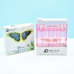 Dental Endo Files Sterilization Box Multi Function Box Autoclavable Measurement Dental File Organizer for Dentistry Oral Hygiene