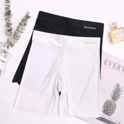 M~4XL Women's safety pants Thin breathable non-curling boxer shorts High Waist Short Pants plus size four-corner legging shorts