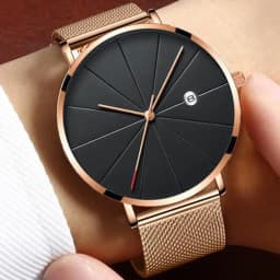 Simple Men Watch Stainless Steel Belt Watches For Man Ultra-Thin Quartz Wristwatch Calendar Date Sales Clock Relógio Masculino