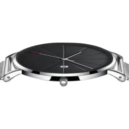 Simple Men Watch Stainless Steel Belt Watches For Man Ultra-Thin Quartz Wristwatch Calendar Date Sales Clock Relógio Masculino