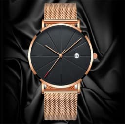 Simple Men Watch Stainless Steel Belt Watches For Man Ultra-Thin Quartz Wristwatch Calendar Date Sales Clock Relógio Masculino