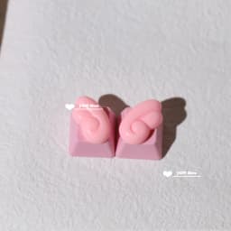Personalized Keycaps Wings Cute Translucent Keycaps for Mechanical Keyboard R4 Keys PBT Color Keycaps Key Caps Anime