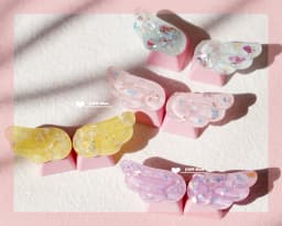 Personalized Keycaps Wings Cute Translucent Keycaps for Mechanical Keyboard R4 Keys PBT Color Keycaps Key Caps Anime