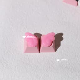 Personalized Keycaps Wings Cute Translucent Keycaps for Mechanical Keyboard R4 Keys PBT Color Keycaps Key Caps Anime