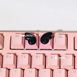 Personalized Keycaps Wings Cute Translucent Keycaps for Mechanical Keyboard R4 Keys PBT Color Keycaps Key Caps Anime