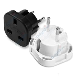 EU Universal Plug UK to EU Converter Euro Travel Adapter 250V Power Adaptor Charger EU Plug Adapter British Scoket Outlet