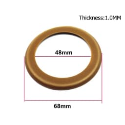 10pc Air Compressor Piston Ring Pump Piston Rings Rubber Insulated For 1100w Oil-Silent Air Compressor
