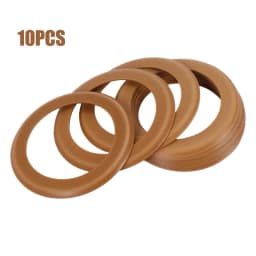 10pc Air Compressor Piston Ring Pump Piston Rings Rubber Insulated For 1100w Oil-Silent Air Compressor