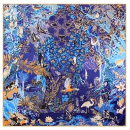 Luxury Brand Twill Silk Large Scarf Women Handmade curling horse rider animal female twill square shawl FashionBelt SquareScarve
