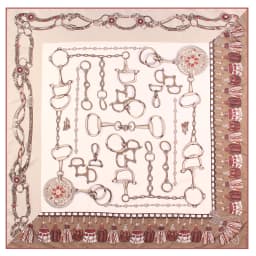 Luxury Brand Twill Silk Large Scarf Women Handmade curling horse rider animal female twill square shawl FashionBelt SquareScarve