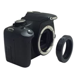 1.25" T-mount Metal Telescope Adapter and Canon EOS Nikon Sony SLR/DSLR Cameras T-ring Astronomical Telescope Photography