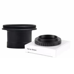 1.25" T-mount Metal Telescope Adapter and Canon EOS Nikon Sony SLR/DSLR Cameras T-ring Astronomical Telescope Photography