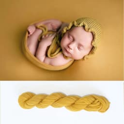 Newborn Photography Props Long Stretch Wrap Baby Natural Colours Swaddling Posing Jersey Knit Swaddle for Photo Props Layering
