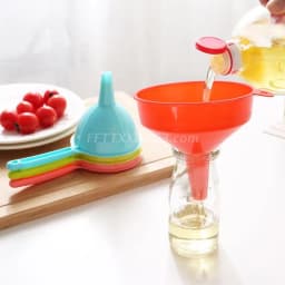 17.5X14.5cm Plastic Filling Funnel Spout Pour Oil Tool Petrol Car Styling For Car Motorcycle Vehicle
