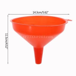 17.5X14.5cm Plastic Filling Funnel Spout Pour Oil Tool Petrol Car Styling For Car Motorcycle Vehicle