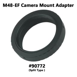 EYSDON M48 To EF T-Ring Adapter for Astronomic Telescopes Connect Canon DSLR Camera EF Mount for Photography